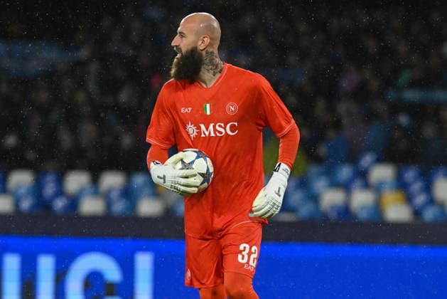 Vanja Milinkovic Savic of SSC Napoli in action during the Uefa Champions League match between SSC Napoli vs Qarabag at Diego Armndo Maradona Stadium  Copyright: xAgostinoxGemito IPAxSportx xipa-agency.netx xx IPA_68377608 IPA_Agency_IPA68377608
