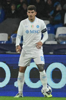 Giovanni Di Lorenzo of SSC Napoli in action during the Uefa Champions League match between SSC Napoli vs Qarabag at Diego Armndo Maradona Stadium  Copyright: xAgostinoxGemito IPAxSportx xipa-agency.netx xx IPA_68377611 IPA_Agency_IPA68377611