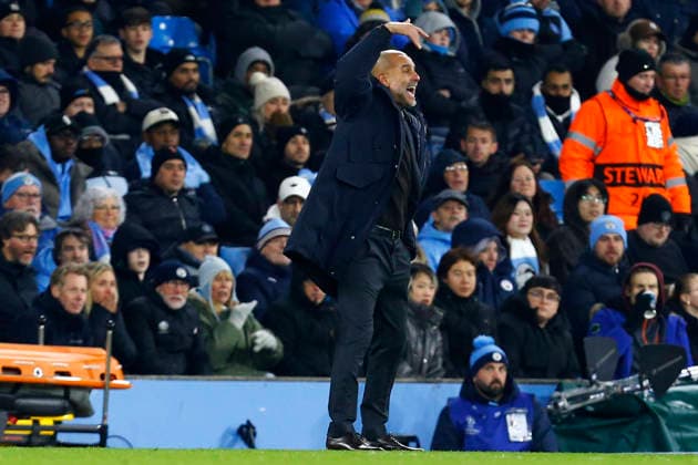 Manchester City v Bayer Leverkusen, Manchester, UK - 25 November 2025 Josep Guardiola Manager of Manchester City during the UEFA Champions League match between Manchester City and Bayer Leverkusen at The Etihad Stadium on 25 November 2025 in Manchester, England (Photo by Steve Taylor PPAUK) Manchester The Etihad Stadium Greater Manchester England Copyright: xStevexTaylor PPAUKx PPA-231782