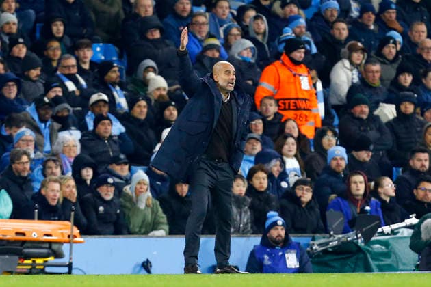 Manchester City v Bayer Leverkusen, Manchester, UK - 25 November 2025 Josep Guardiola Manager of Manchester City during the UEFA Champions League match between Manchester City and Bayer Leverkusen at The Etihad Stadium on 25 November 2025 in Manchester, England (Photo by Steve Taylor PPAUK) Manchester The Etihad Stadium Greater Manchester England Copyright: xStevexTaylor PPAUKx PPA-231783