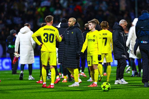 UEFA Champions League 2025 2026 Bodo Glimt Juventus Bodo 20251125 Bodo Glimt s players after the loss in the UEFA Champions League match between Bodo Glimt and Juventus at Aspmyra Stadium Photo Mats Torbergsen NTB Bodo Norway EDITORIAL USE ONLY RESTRICTED USE FOR BETTING COMPANIES  Copyright: xMatsxTorbergsenx xNTBx