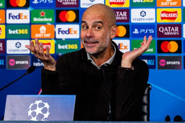 Football, CL, Manchester City - Bayer 04 Leverkusen, Press conference of the coaches after the match