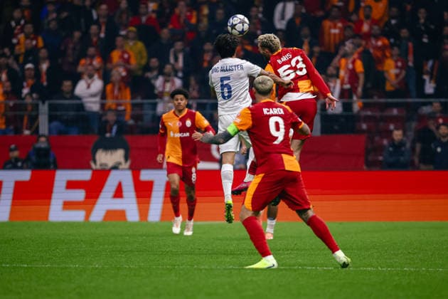 Galatasaray vs Union Saint-Gilloise UEFA Champions League 2025-26 MD5 Baris Alper Yilmaz of Galatasaray SK in action during the match. Galatasaray SK and Union Saint-Gilloise faced each other at UEFA Champions League 2025 26 League Phase MD5. The match took place in Ali Sami Yen Rams Park Stadium on November 25, 2025. Istanbul Istanbul Turkey Copyright: xBurakxBasturkx
