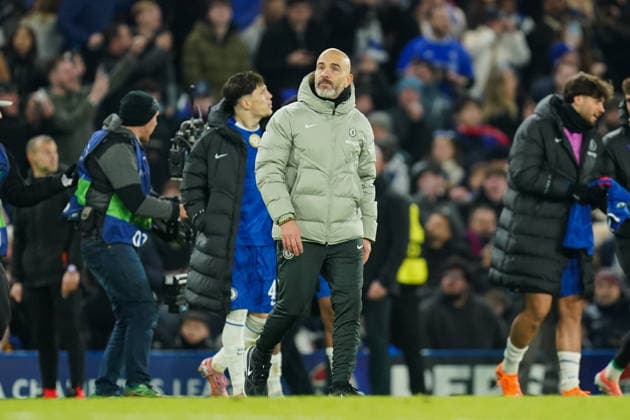 Chelsea v Barcelona, UEFA Champions League Enzo Maresca, Manager of Chelsea after the Chelsea v FC Barcelona, Barca UEFA Champions League match at Stamford Bridge, London, England on 25 November 2025 Credit: Dylan Hepworth Every Second Media Editorial use only. All images are copyright Every Second Media Limited. No images may be reproduced without prior permission. Copyright: xIMAGO EveryxSecondxMediax ESM-1677-0250 DylanxHepworthx xEveryxSecondxMediax