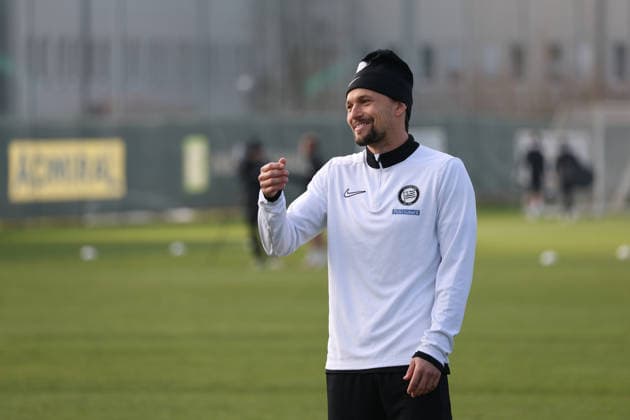 SOCCER - UEFA EL, Panathinaikos vs Sturm GRAZ,AUSTRIA,26.NOV.25 - SOCCER - UEFA Europa League, Panathinaikos Athen vs SK Sturm Graz, training Sturm. Image shows Stefan Hierlaender (Sturm).  GEPAxpictures xChrisxBauer