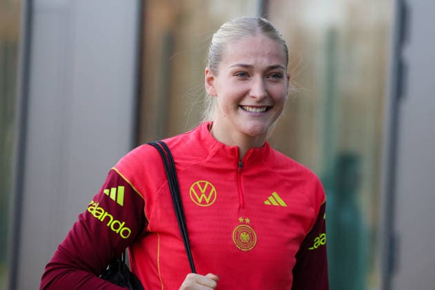 Frankfurt, Germany 26 November 2025 Football Women National Team Training 26 11 2025 In the picture Camilla Küver Kuever Germany arriving at the DFB Campus DFB regulations prohibit any use of photographs as image sequences and or quasi video DFB Campus Hessen Copyright: xFotostandx xFantinix