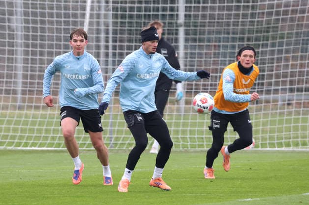Football, 2nd BL, Hertha BSC Training