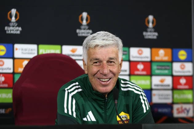 Football, EL, AS Roma, Press conference