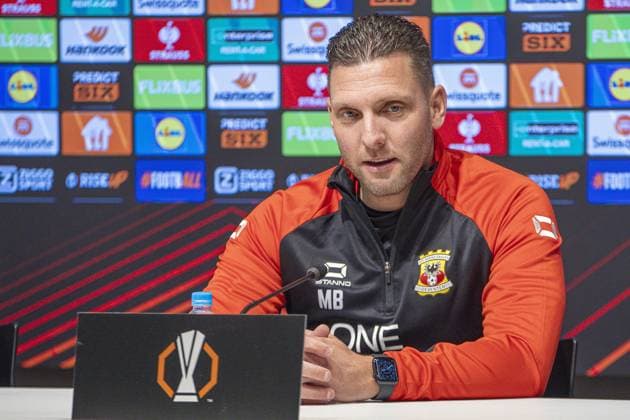 Football, EL, Go Ahead Eagles Deventer, Press conference