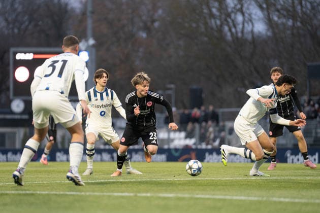 Football, UEFA Youth League, Eintracht Frankfurt - Atalanta Bergamo