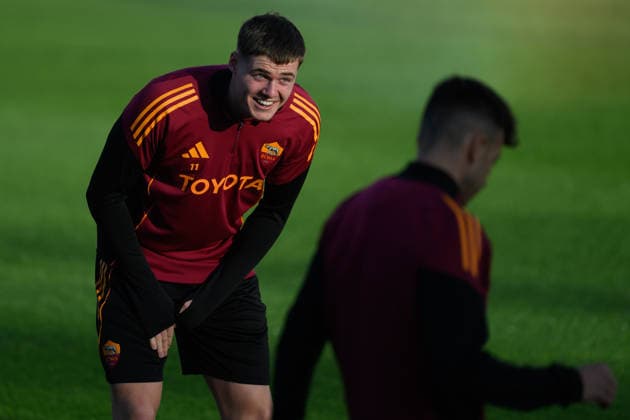 Football, EL, AS Roma, Training