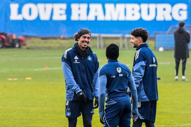 Football, 1st BL, Hamburger SV, Training