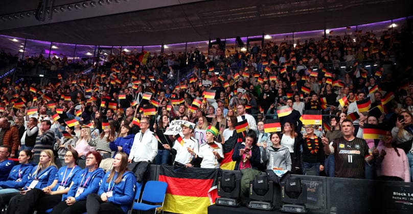 26 11 2025, Germany, Stuttgart, F27th IHF Womens World Championship 2025, Germany vs Iceland, Fans, Spectators GER