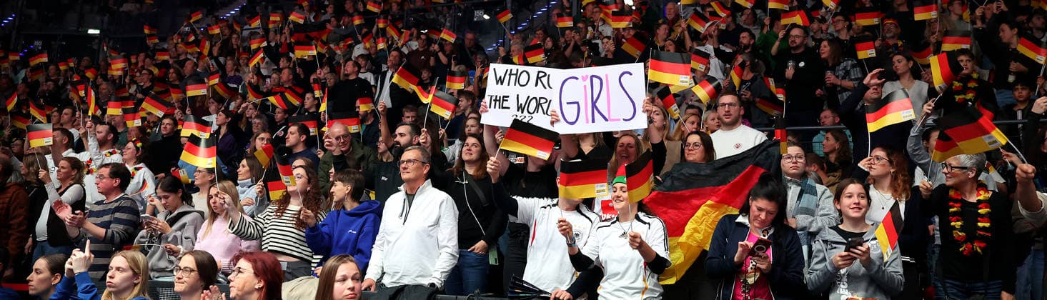 26 11 2025, Germany, Stuttgart, F27th IHF Womens World Championship 2025, Germany vs Iceland, Fans, Spectators GER