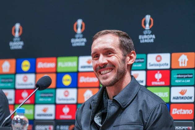 Football, EL, SC Freiburg, Press conference
