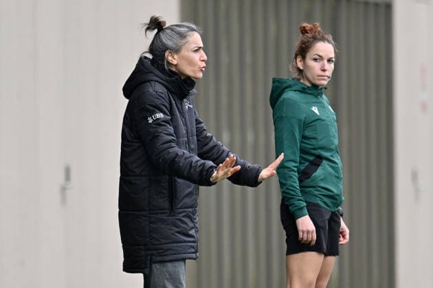Switzerland European Championship Qualification U19 Belarus vs Switzerland Firenze, Italy Head coach Veronica Maglia of Switzerland Women U19 Copyright: xLisaxGuglielmix