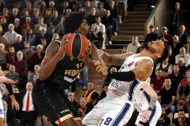 BASKET MONACO vs ANADOLU ISTANBUL PHOTOPQR NICE MATIN Jean François Ottonello ; Monaco ; 26 11 2025 ; AS MONACO vs ANADOLU ISTANBUL - 14e journee Euroligue 2025 2026 - 13 Kevarrius Hayes Monaco France  Copyright: xPHOTOPQR NICExMATIN MAXPPPxJeanxFrançoisxOttonellox 20251126NIM3068 20251126NIM3068