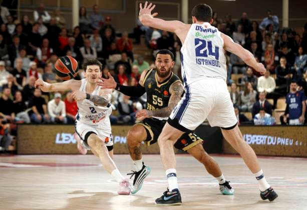 Basketball, Euroleague, AS Monaco - Anadolu Efes Istanbul