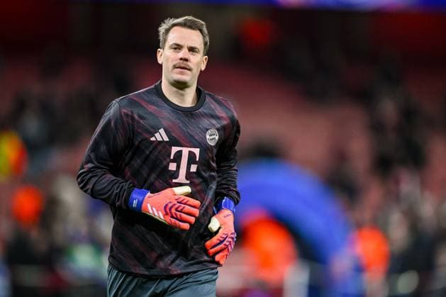 Goalkeeper Manuel Neuer Bayern Muenchen Looks on during the UEFA Champions League 2025 26 League Phase MD5 match between Arsenal FC and FC Bayern München at Arsenal Stadium on November 26, 2025 in London, United Kingdom Photo by Harry Langer DeFodi Images
