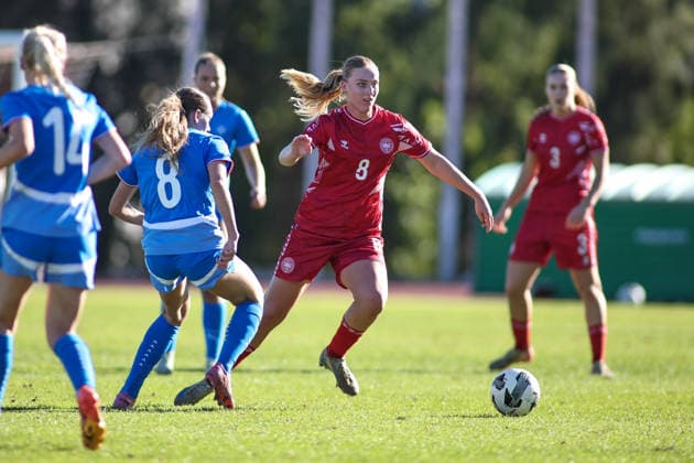 Football, Women, U19 European Championship Qualifier, Iceland - Denmark