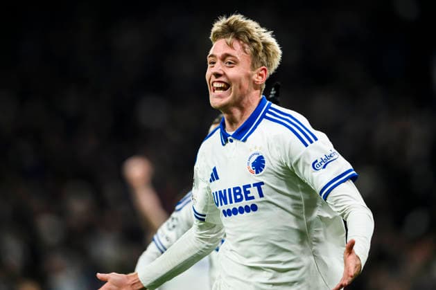 Champions League League Phase FC Kobenhavn vs Kairai Almaty 26 11 2025 39 FCK Viktor DaÃ°ason scores and cheers Champions League League League Phase FC Kobenhavn vs Kairai Almaty 26 11 2025 Kobenhavn, Denmark 26 November, 2025 UK Champions League League League Phase FC Copenhagen vs Kairat Almaty, Parken, Copenhagen, Denmark Kobenhavn Parken Denmark Copyright: xMichaelxBarrettxBoesenx