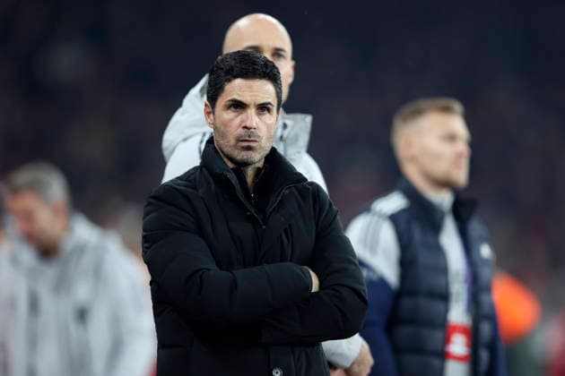 Arsenal FC v FC Bayern München - UEFA Champions League 2025 26 League Phase MD5 Mikel Arteta, Manager of Arsenal on the side line before the UEFA Champions League 2025 26 League Phase MD5 match between Arsenal FC and FC Bayern München at Arsenal Stadium on November 26, 2025 in London, England. London Arsenal Stadium England United Kingdom Copyright: xNigelxFrench Sportsphoto APLx 14143002