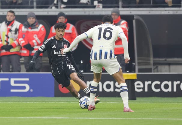 Football, CL, Eintracht Frankfurt - Atalanta Bergamo