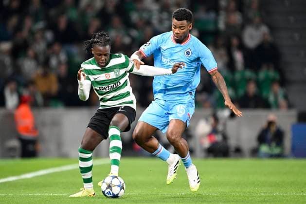 Football, CL, Sporting Lisbon - FC Bruges
