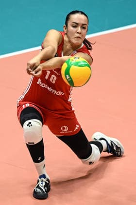 Db Monza 26 11 2025 - Cev Champions League Numia Vero Volley Milano-Olympiacos Piraeus foto Daniele Buffa Image nella foto: Yasmine Abderrahim 