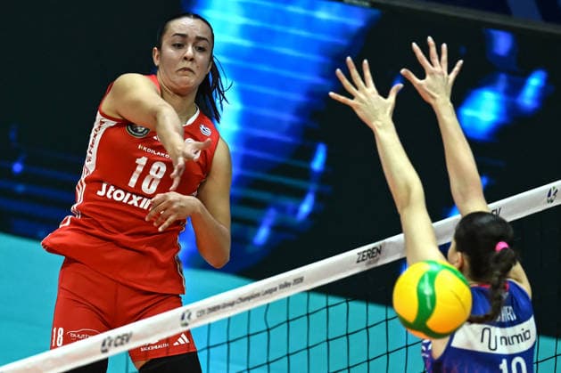 Db Monza 26 11 2025 - Cev Champions League Numia Vero Volley Milano-Olympiacos Piraeus foto Daniele Buffa Image nella foto: Yasmine Abderrahim 