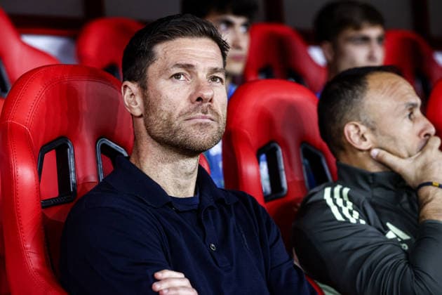 Olympiacos Piraeus v Real Madrid - UEFA Champions League PIRAEUS, GREECE - NOVEMBER 26: Head Coach of Real Madrid Xabi Alonso is seen ahead of UEFA Champions League football match between Olympiacos Piraeus and Real Madrid in Karaiskaki Stadium, in Piraeus, Greece on November 26, 2025. Andreas Papakonstantinou Anadolu Piraeus Greece. Editorial use only. Please get in touch for any other usage.  Copyright: x2025xAnadoluxAndreasxPapakonstantinoux