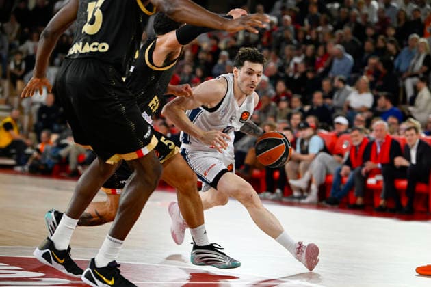 BASKET-BALL : AS Monaco VS Anadolu Efes Spor Kulübü - Turkish Airlines EuroLeague - 26 11 2025 Åžehmus Hazer (AEI) - Turkish Airlines EuroLeague match between AS Monaco and Anadolu Efes Spor Kulübü on November 26, 2025 at the Louis II Stadium in Monaco. MonacoMonaco  Copyright: xWilliamxCannarellax