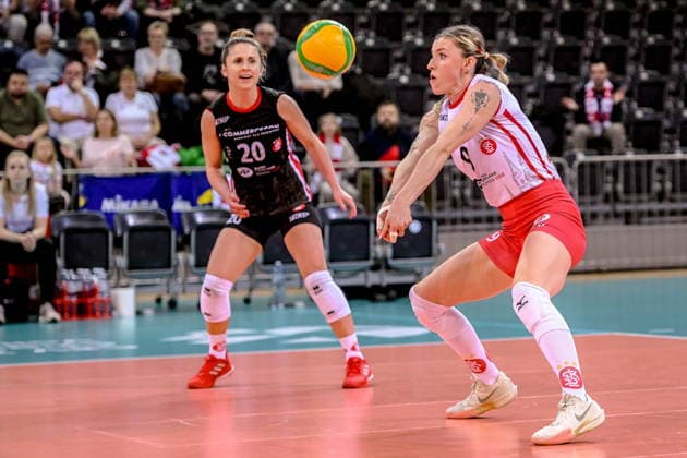 LODZ 26.11.2025 LIGA MISTRZYN CEV SIATKOWKA KOBIET CEV VOLLEYBALL CHAMPIONS LEAGUE WOMEN --- LKS COMMERCECON LODZ - DRESDNER SC N Z THANA FAYAD FOT.PAWEL PIOTROWSKI 400MM.PL NEWSPIX.PL --- newspix.pl 