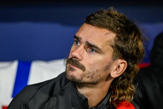 2025-11-26 Atletico de Madrid v FC Internazionale Milano - UEFA Champions League 2025 26 League Phase MD5 MADRID, SPAIN - NOVEMBER 26: Antoine Griezmann of Atletico de Madrid looks on during the UEFA Champions League 2025 26 League Phase MD5 match between Atletico de Madrid and FC Internazionale Milano at Estadio Metropolitano on November 26, 2025 in Madrid, Spain. (Photo by Pablo Morano BSR Agency) Madrid Spain Content not available for redistribution in The Netherlands directly or indirectly through any third parties. Copyright: xBSRxAgencyx