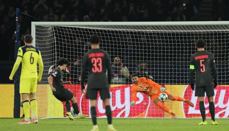 Vitinha of Paris Saint-Germain scores a goal to make the score 5-3 Paris Saint-Germain v Tottenham Hotspur, UEFA Champions League, Group Stage, Football, Parc des Princes, Paris, France- 26 Nov 2025Paris Parc des Princes France EDITORIAL USE ONLY No use with unauthorised audio, video, data, fixture lists, club league logos or live services. Online in-match use limited to 120 images, no video emulation. No use in betting, games or single club league player publications.  Copyright: xKieranxMcManus Shutterstockx 15927926aq