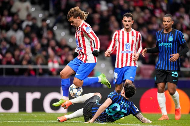Atletico de Madrid v FC Internazionale Milano - UEFA Champions League 2025 26 League Phase MD5 Antoine Griezmann second striker of Atletico de Madrid and France in action during the UEFA Champions League 2025 26 League Phase MD5 match between Atletico de Madrid and FC Internazionale Milano at Estadio Metropolitano on November 26, 2025 in Madrid, Spain. Madrid Spain  Copyright: xJosexBretonx originalFilename:bretonhernandez-atletico251126_npbOi.jpg