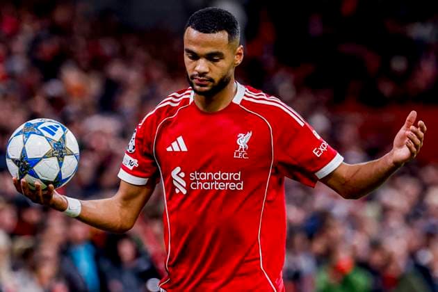 Cody Gakpo of Liverpool FC looks dejected Liverpool FC v PSV Eindhoven, UEFA Champions League 2025 26 League Phase MD5, Liverpool FC v PSV Eindhoven, Anfield, November 26, 2025, Liverpool, United Kingdom.