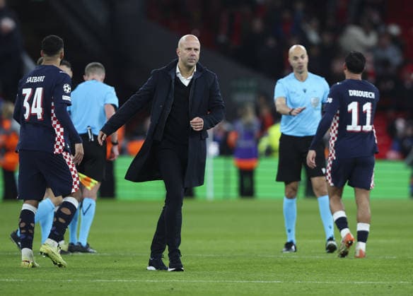 Liverpool v PSV Eindhoven, UEFA Champions League, League Phase 26.11.25 Liverpool v PSV Eindhoven, UEFA Champions League, League Phase Bradley Ormesher The Times Arne Slot Manager of Liverpool at end of the match  Copyright: xBradleyxOrmesherx NINTCHDBPICT001041286828