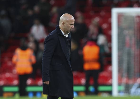 Liverpool v PSV Eindhoven, UEFA Champions League, League Phase 26.11.25 Liverpool v PSV Eindhoven, UEFA Champions League, League Phase Bradley Ormesher The Times Arne Slot Manager of Liverpool at end of the match  Copyright: xBradleyxOrmesherx NINTCHDBPICT001041286900