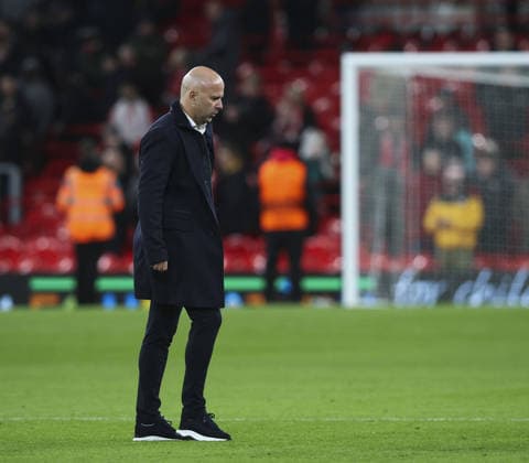 Liverpool v PSV Eindhoven, UEFA Champions League, League Phase 26.11.25 Liverpool v PSV Eindhoven, UEFA Champions League, League Phase Bradley Ormesher The Times Arne Slot Manager of Liverpool at end of the match  Copyright: xBradleyxOrmesherx NINTCHDBPICT001041286904