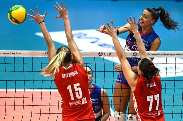 Db Monza 26 11 2025 - Cev Champions League Numia Vero Volley Milano-Olympiacos Piraeus foto Daniele Buffa Image nella foto: Rebecca Piva 