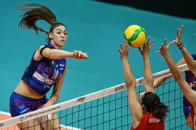 Db Monza 26 11 2025 - Cev Champions League Numia Vero Volley Milano-Olympiacos Piraeus foto Daniele Buffa Image nella foto: Hena Kurtagic 