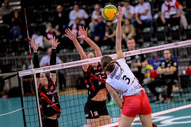 Volleyball, Women, CL, LKS Commercecon Lodz - Dresdner SC