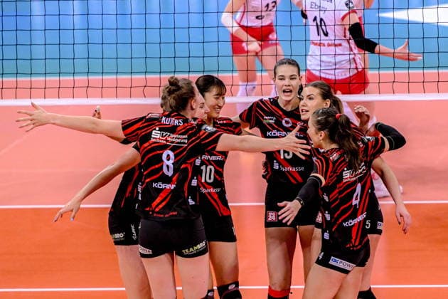 Volleyball, Frauen, CL, LKS Commercecon Lodz - Dresdner SC LODZ 26.11.2025 LIGA MISTRZYN CEV SIATKOWKA KOBIET CEV VOLLEYBALL CHAMPIONS LEAGUE WOMEN --- LKS COMMERCECON LODZ - DRESDNER SC N Z DRESDEN SC JETTE KUIPERS MIKU AKIMOTO FLORENTINE ROSEMANN EMMA GROME FOT.PAWEL PIOTROWSKI 400MM.PL NEWSPIX.PL --- newspix.pl 