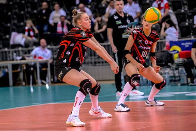 LODZ 26.11.2025 LIGA MISTRZYN CEV SIATKOWKA KOBIET CEV VOLLEYBALL CHAMPIONS LEAGUE WOMEN --- LKS COMMERCECON LODZ - DRESDNER SC N Z JETTE KUIPERS FOT.PAWEL PIOTROWSKI 400MM.PL NEWSPIX.PL --- newspix.pl 