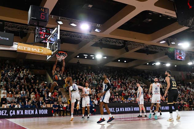 BASKET-BALL : AS Monaco VS Anadolu Efes Spor Kulübü - Turkish Airlines EuroLeague - 26 11 2025 Turkish Airlines EuroLeague match between AS Monaco and Anadolu Efes Spor Kulübü on November 26, 2025 at the Louis II Stadium in Monaco. MonacoMonaco  Copyright: xWilliamxCannarellax