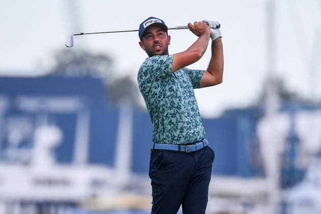 GOLF AUSTRALIAN PGA, Golf Herren Sebastian Garcia of Spain plays a shot during the Australian PGA Championship at Royal Queensland Golf Club in Brisbane, Queensland, Thursday, November 27, 2025. ( NO ARCHIVING, EDITORIAL USE ONLY Brisbane Queensland Australia  Copyright: xJonoxSearlex 20251127160616159995