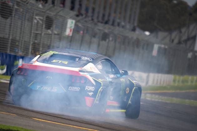 November 27, 2025, Adelaide, South Australia, Australia: 2x Formula Drift Champion VAUGHN GITTIN JR for RTR Motorsport during the Penrite Drift All Stars on Thursday at the BP Ultimate Adelaide Grand Final. Adelaide Australia - ZUMAf186 20251127_zsp_f186_031 Copyright: xJamesxForresterx
