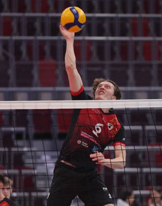 Ludwigsburg , Zoi DVV Cup quarter-final , Barock Volleys MTV Ludwigsburg vs Powervolleys Düren , Ben Simon Bonin Lubu
