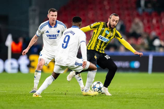 FC Copenhagen v Kairat Almaty, UEFA Champions League, Copenhagen, Denmark Copenhagen, Denmark. 26th, November 2025. Giorgi Zaria (10) of Kairat Almaty seen during the UEFA Champions League match between FC Copenhagen and Kairat Almaty at Parken in Copenhagen. Denmark, Copenhagen  Copyright: xGonzalesxPhoto TobiasxJorgensenx